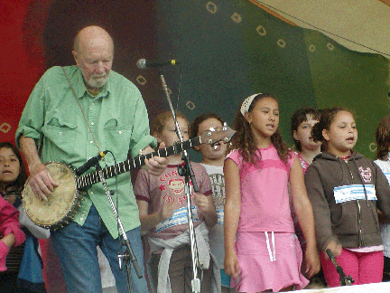 Pete Seeger All Together Now… by Richard Cuccaro Pete Seeger is a