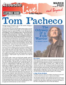 Tom Pacheco The Odyssey of a Folk Warrior by Richard Cuccaro Through